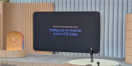 谷歌Gemini Live正式登陆iPhone:让AI“看懂”你的屏幕与摄像头!