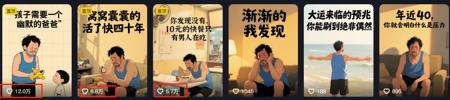 拆解爆款案例“AI老男人扎心语录”，用AI批量制作情感语录短视频