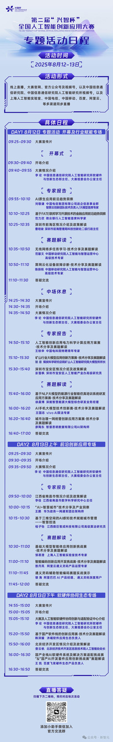 AI圈世界杯开赛，千队万将齐聚深圳！报名兴智杯，共夺大赛奖金
