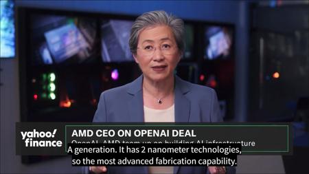 AMD CEO 苏姿丰确认 Instinct MI450 加速器将采用 2nm 制程工艺